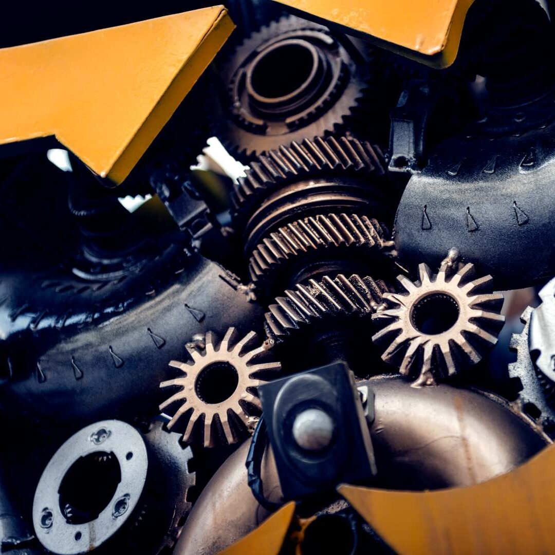 Cogwheels machinery , engineering and industry or concepts such as teamwork and search engine